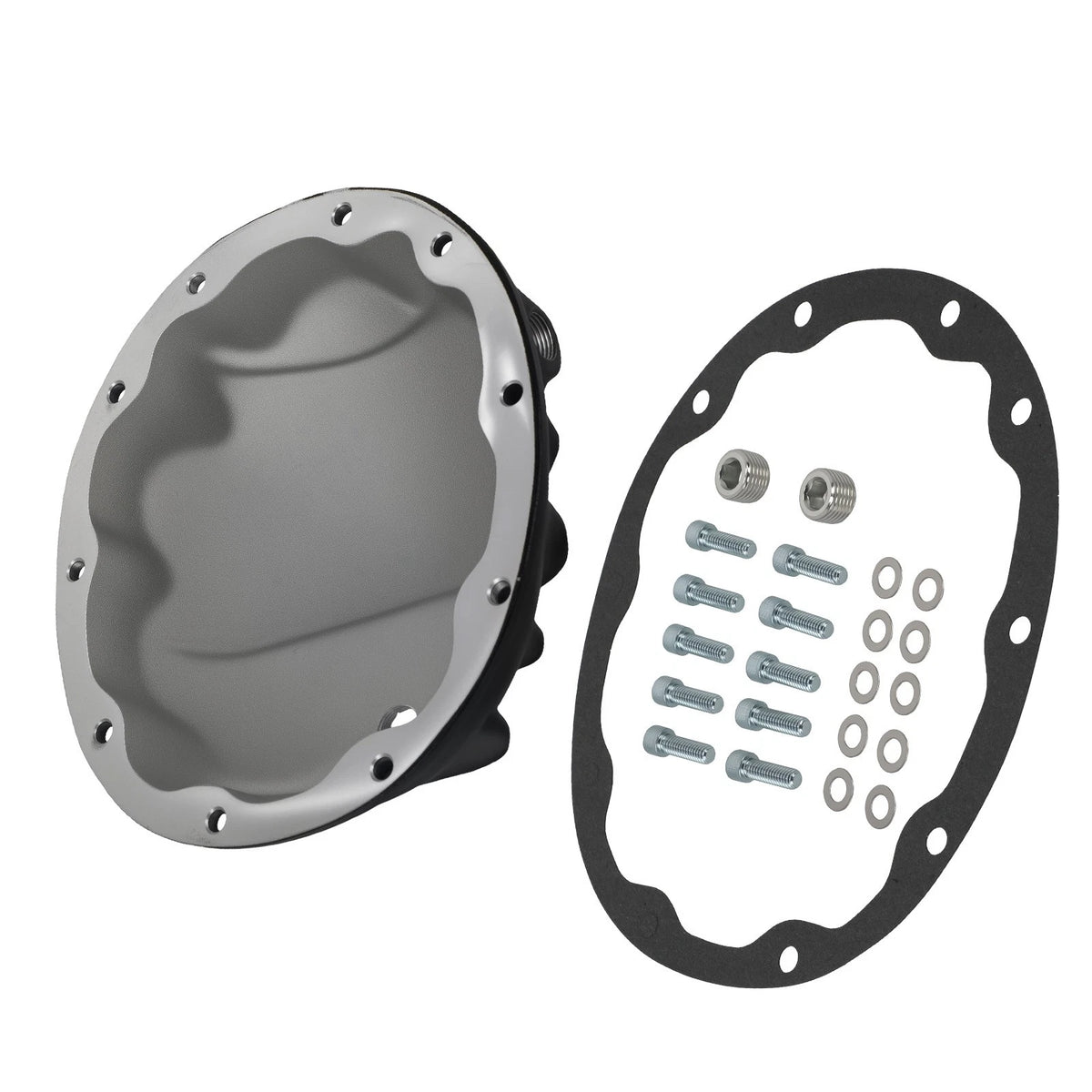Black Differential Cover for Jeep Wrangler (1987–1995) SPC4908BKKIT, GKCTVD