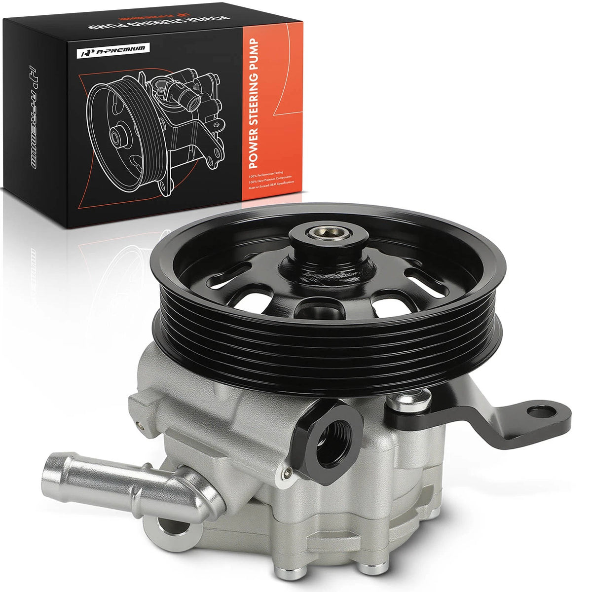 Power Steering Pump w/ Pulley for Chevy Malibu (2008–2012) 10356531, 15859434, 21-5382