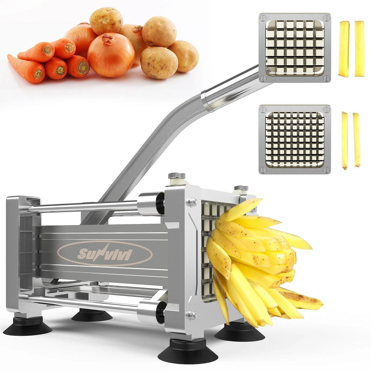 French Fry Cutter for Large-Hand-Push Potato (2010–2023)