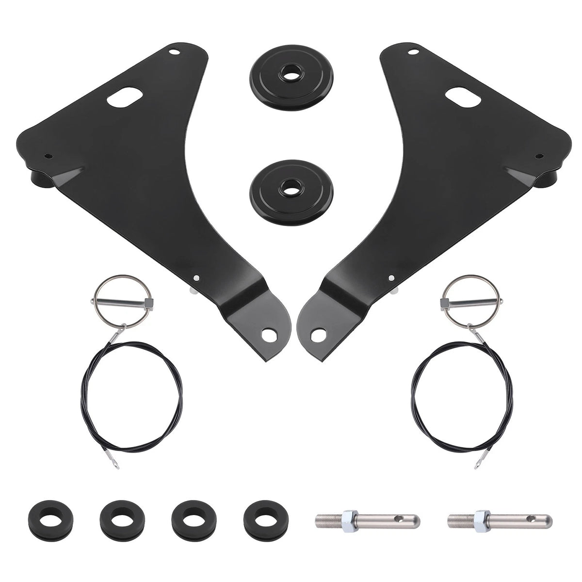 Black Hood Pins for Dodge Challenger (2008–2023) 9E4RI1