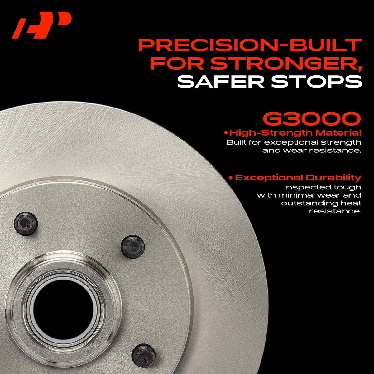 Set of 2 Front Side Disc Brake Rotors for Ford Ranger Mazda B2500 B3000 B4000 (66672R, 12165076, BR54058, R-54058)