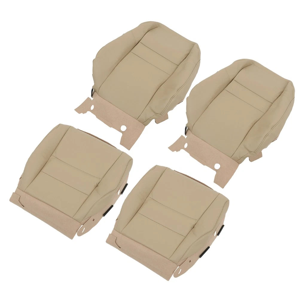 Set of 2 Leather Seat Covers for Honda CR-V (2007–2011) Tan