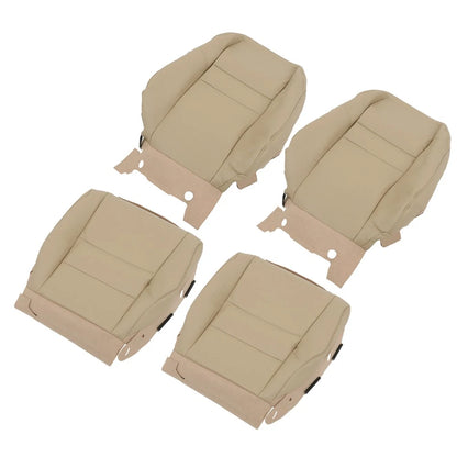 Set of 2 Leather Seat Covers for Honda CR-V (2007–2011) Tan