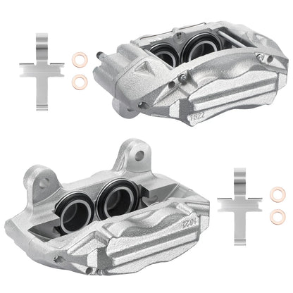 Front Brake Calipers Pair for 1993-1997 Toyota Land Cruiser 4.5L (1996-1997 Lexus LX450)