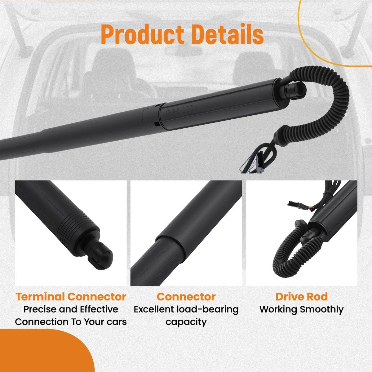 Rear Power Tailgate Support for BMW X3 F25 (2012–2017) 51247232003