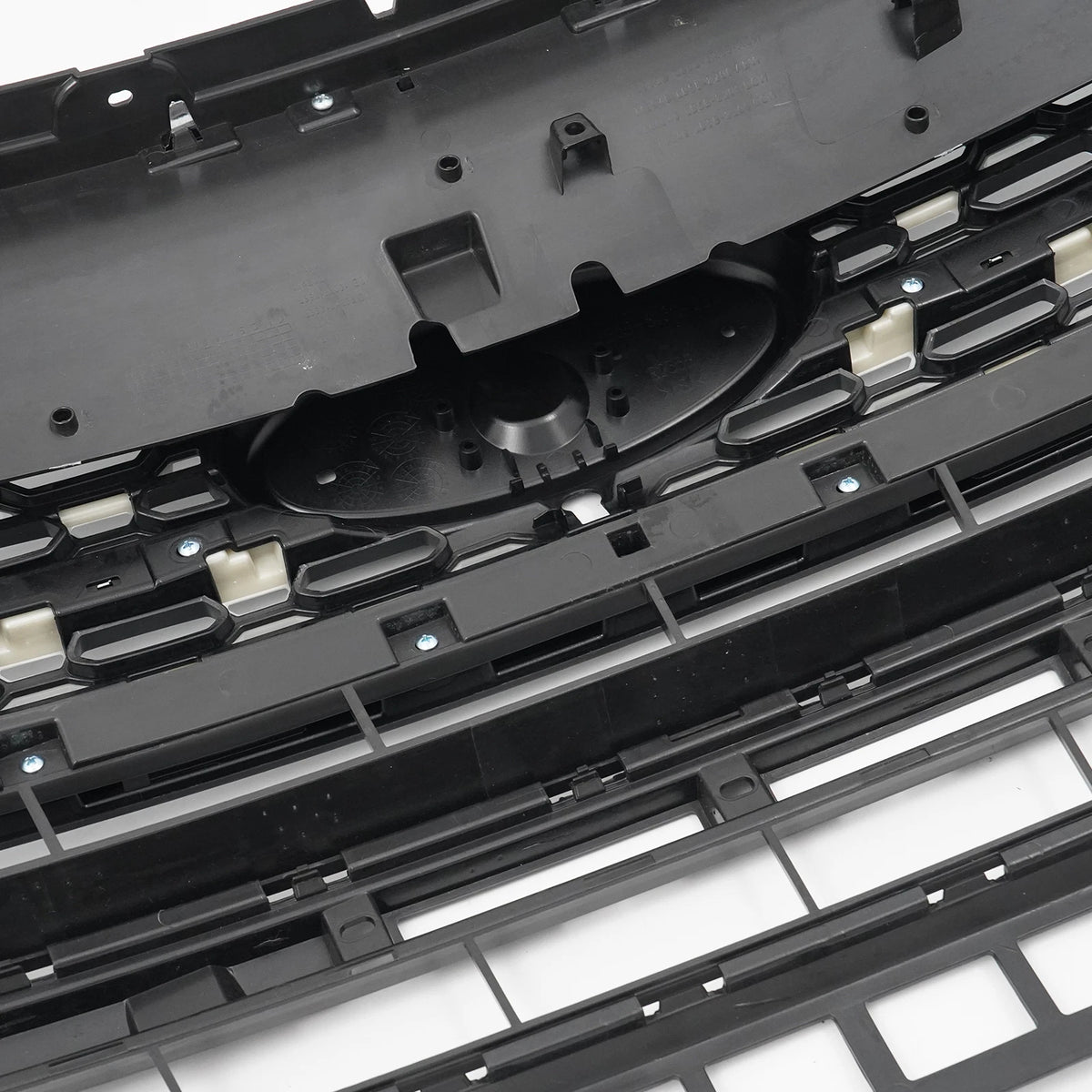 Front Bumper Upper Grille for Ford Explorer (2020–2022) Chrome Black