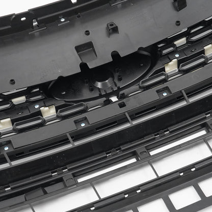 Front Bumper Upper Grille for Ford Explorer (2020–2022) Chrome Black