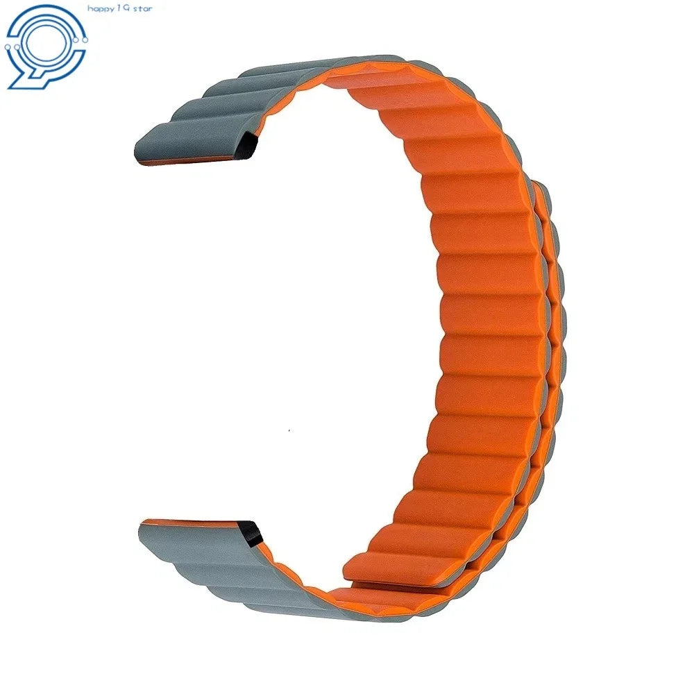 Silicone Magnetic Watch Band for Universal Fit (20-22mm)