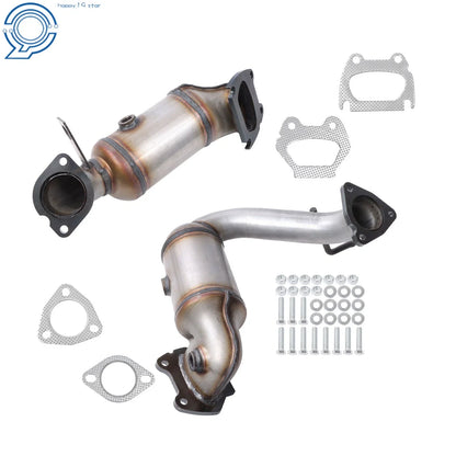 Set of 2 Stainless Steel Catalytic Converters for Jeep Cherokee (2014–2018)