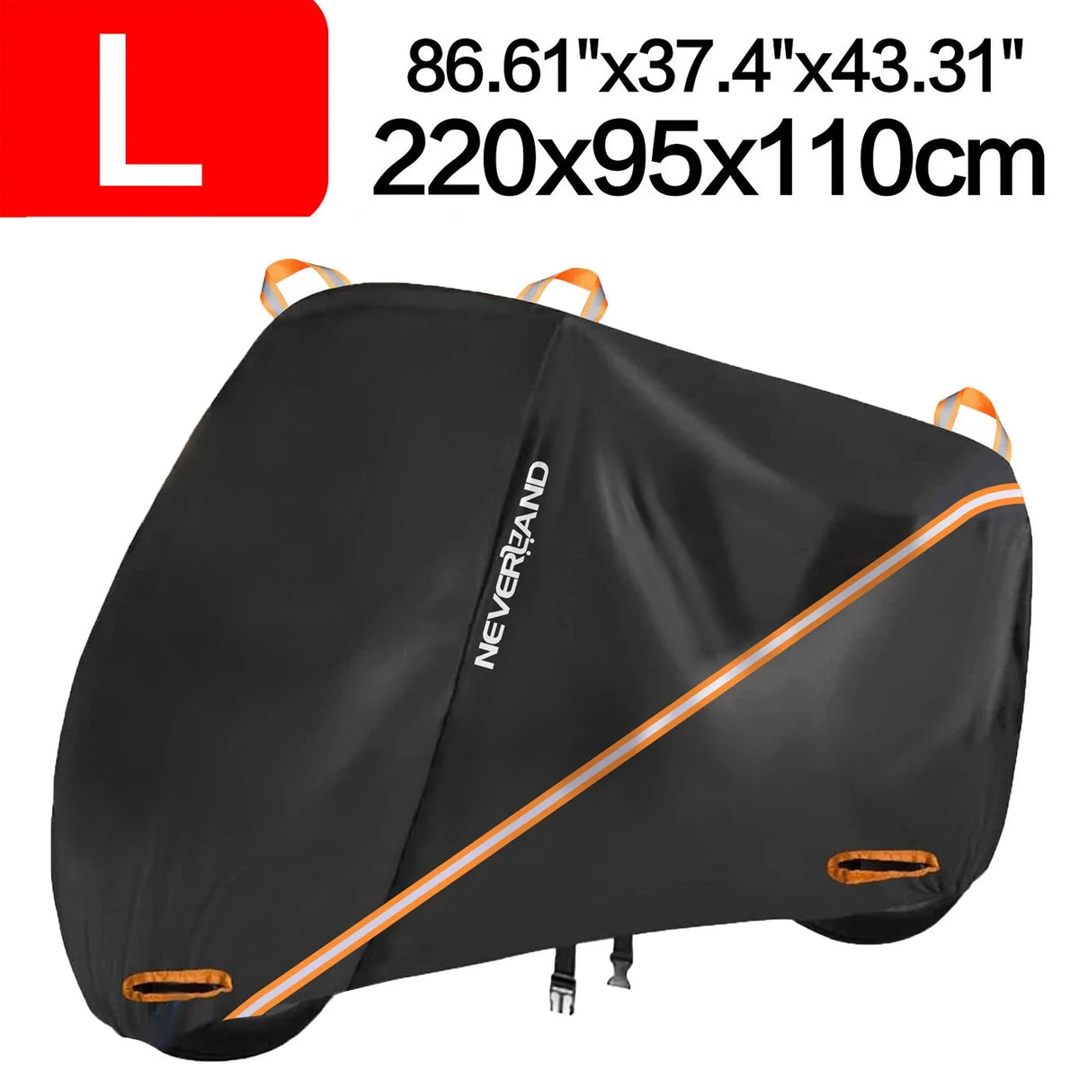 Motorcycle Cover for Suzuki GSXR 1000 750 (2000–2023) Black Waterproof