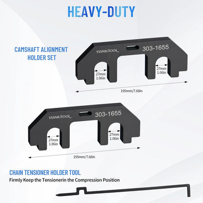 7-Piece Camshaft Holding Tool for YSSNIUTOOL (303-1655)