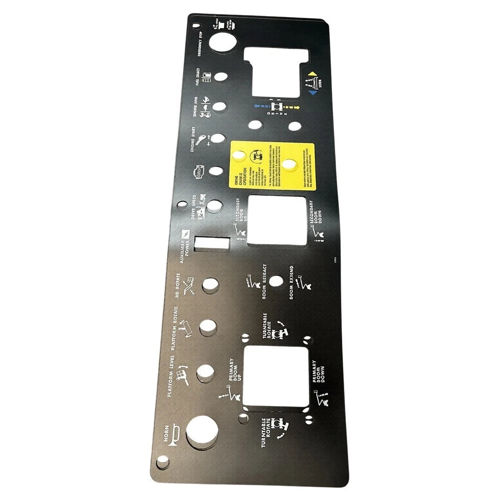 Platform Control Panel Decal for Genie Z-45/25J Boom Lift
