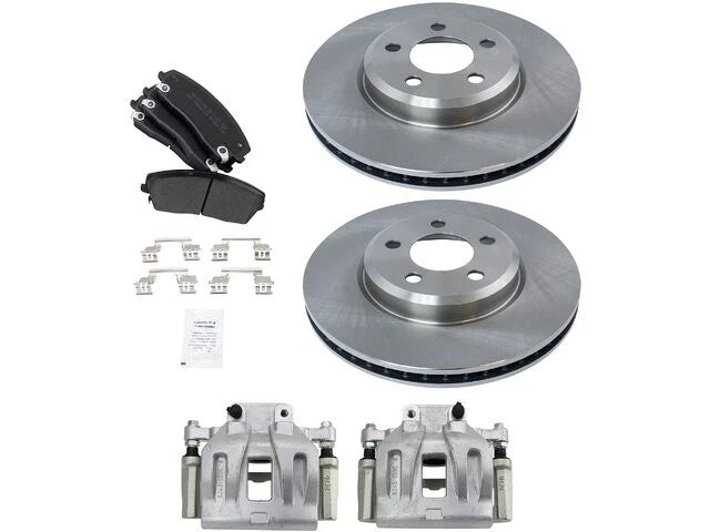 Set of 4 Brake Pad Rotor and Caliper for Chrysler 300 (2012–2013) 14397FHQN