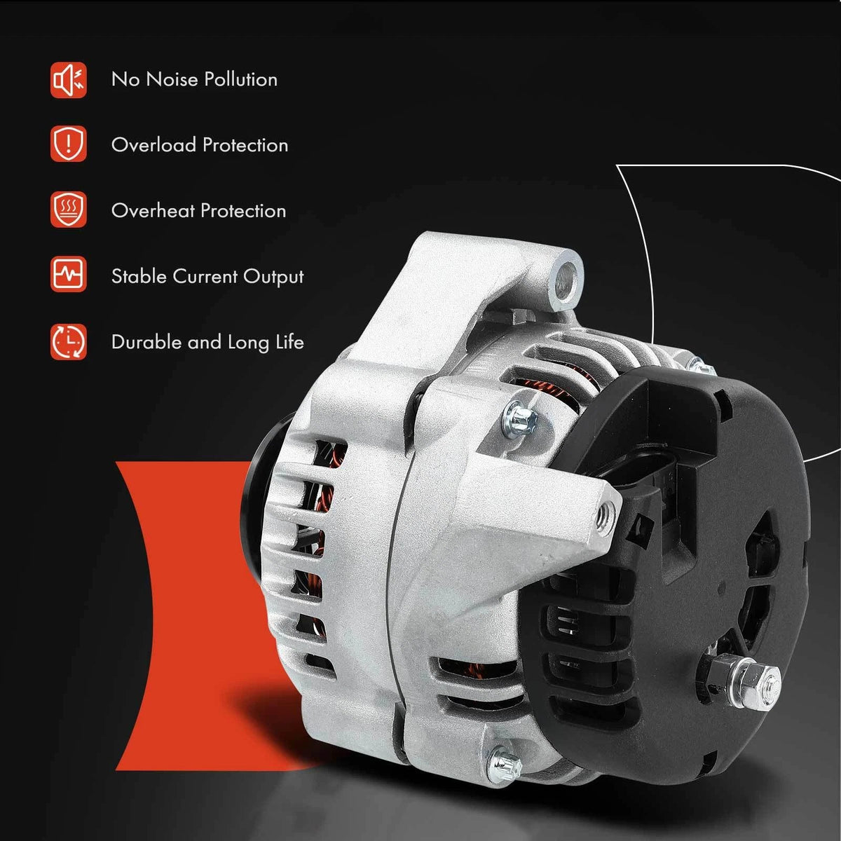 Alternator for Chevrolet Tahoe C1500 Suburban GMC Yukon (1996–2000)