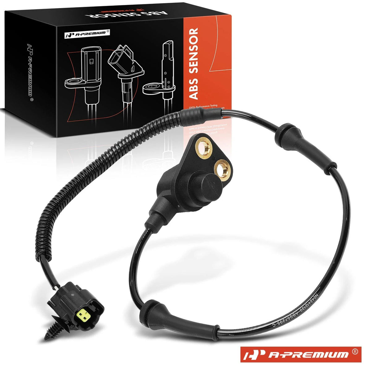 Front Left ABS Wheel Speed Sensor for Chevy Spark (2012–2022) 60972, AB2244, ALB865, LAB721, 96457295