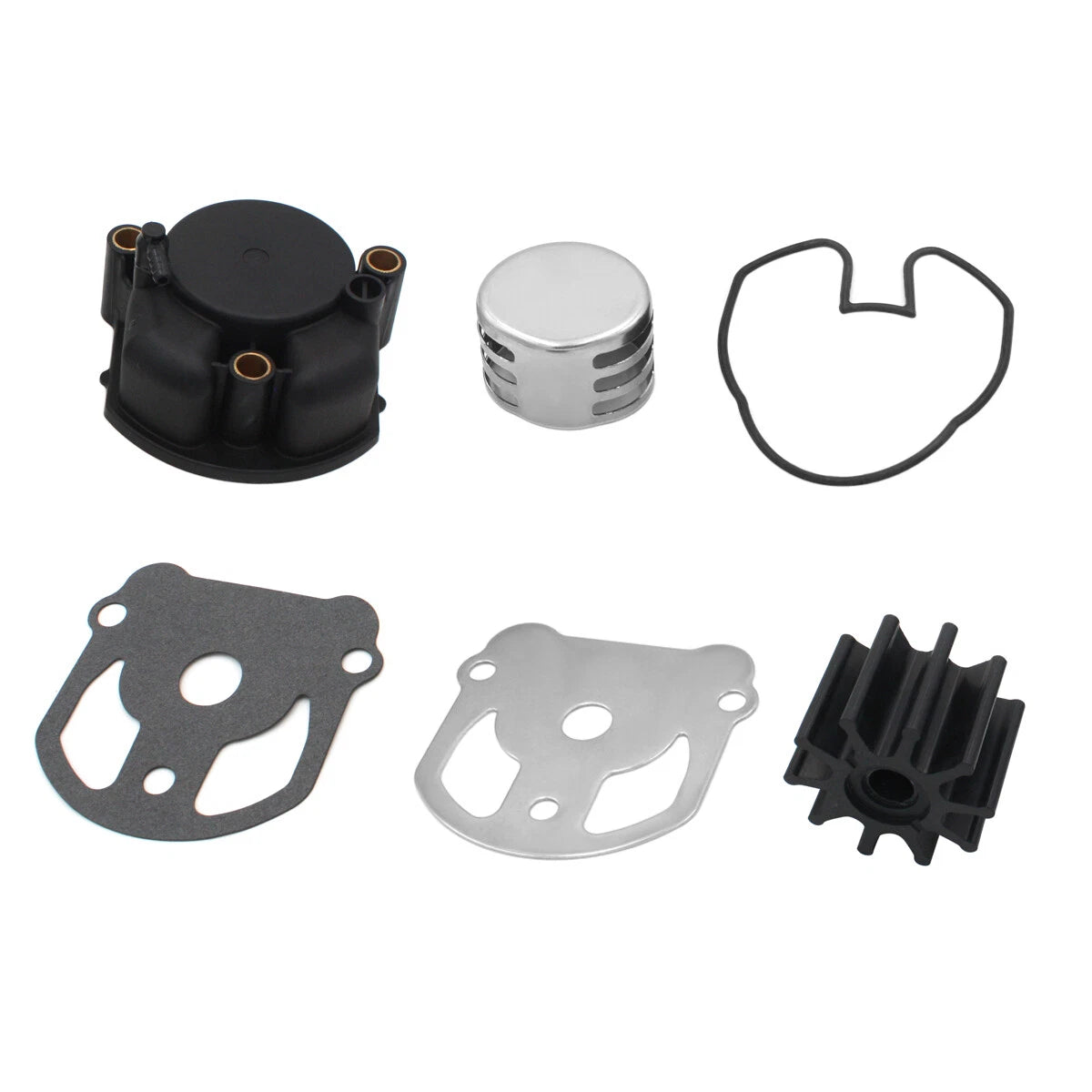 Water Pump Impeller Kit for Johnson Evinrude OMC Cobra Drives (0984461, 984744)