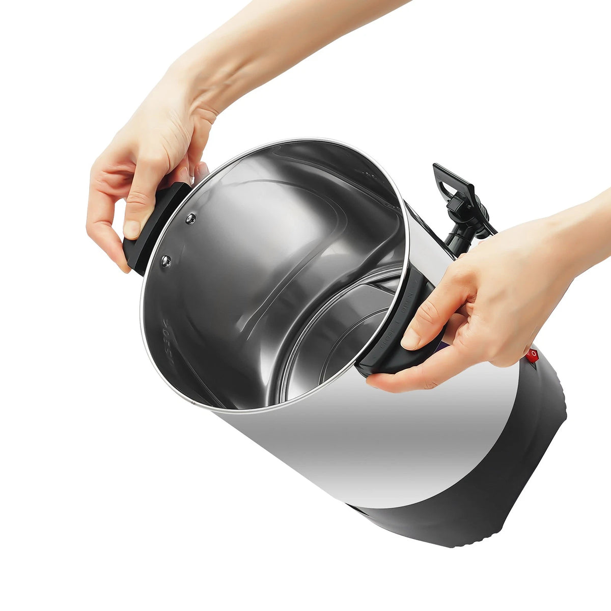 30-Cup Coffee Percolator Urn for Commercial Use (175 Oz, 1000W)