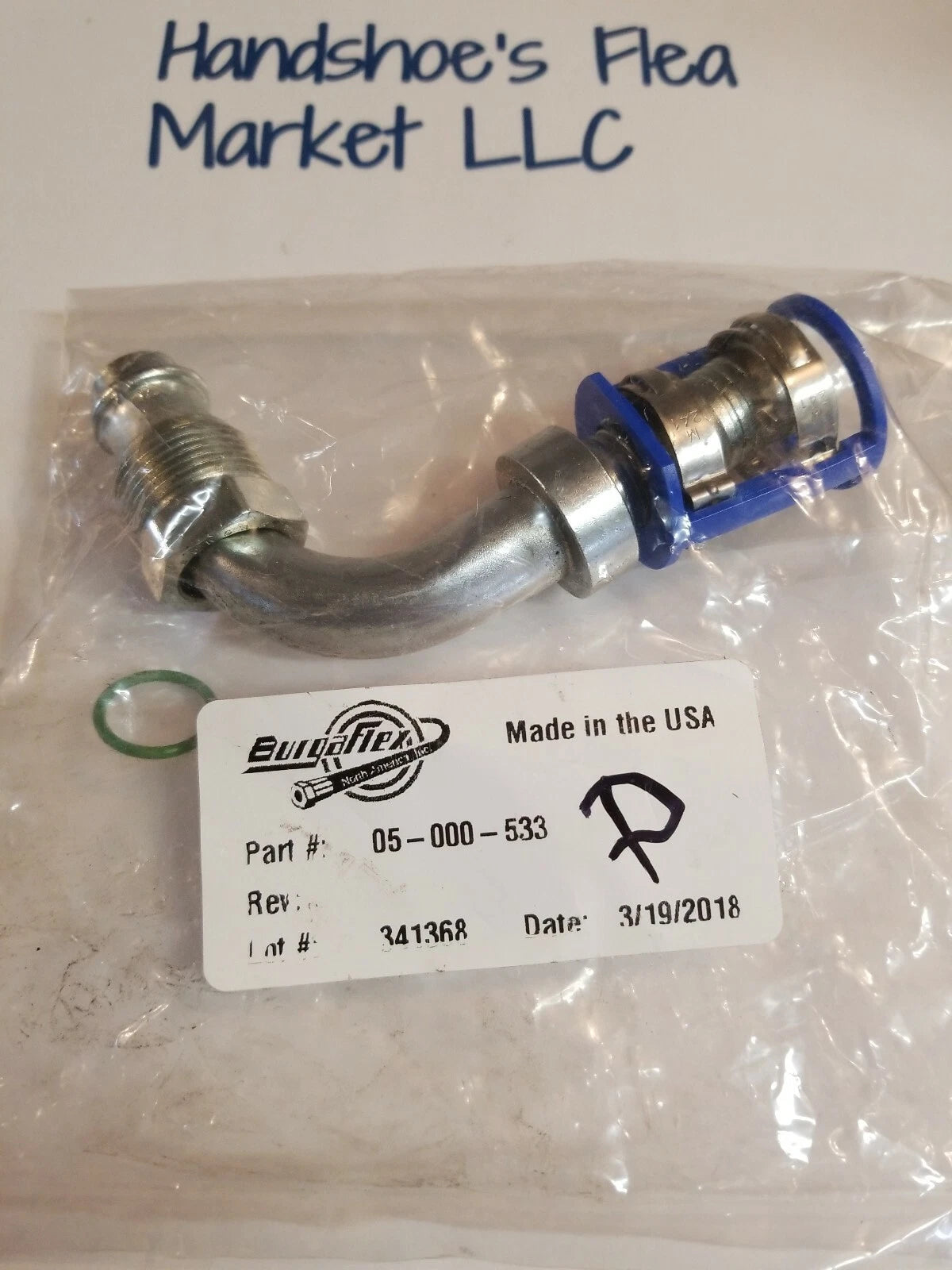 BurgaFlex Fitting 05-000-533 for P-RACK (Qty 11)