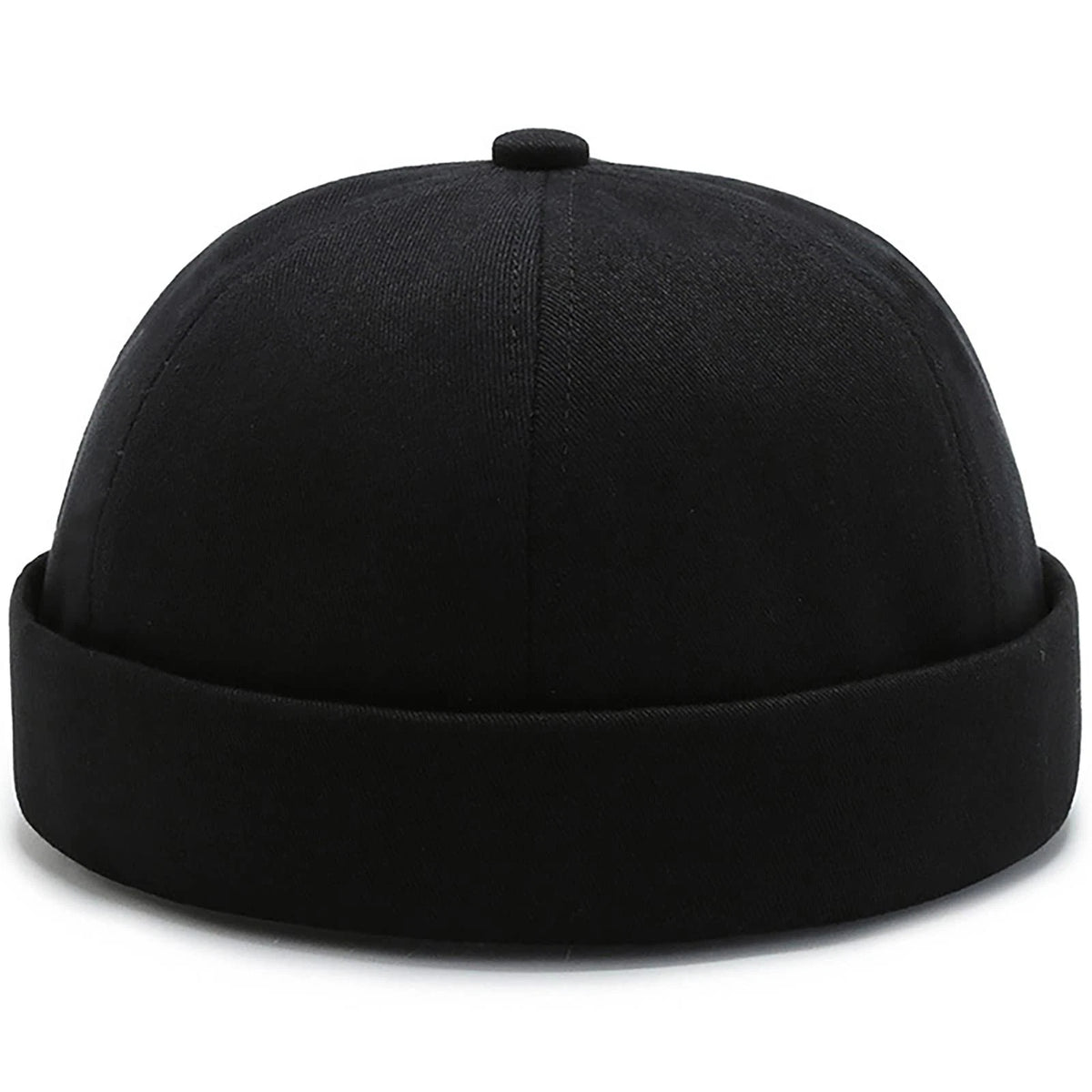 Brimless Docker Cap for Adjustable Street Casual Sailor