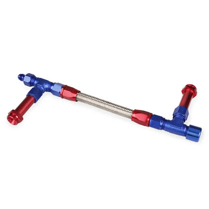 Set of 2 Holley Carburetor Pressure Gauges for 4150 Dual Feed Fuel Line