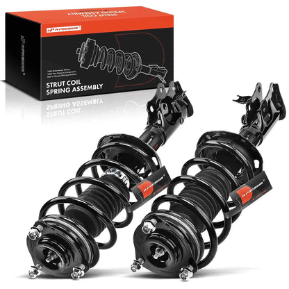 Set of 2 Front Struts w/ Coil Springs for Honda Civic (2006–2011) 1333466R, 1333466L