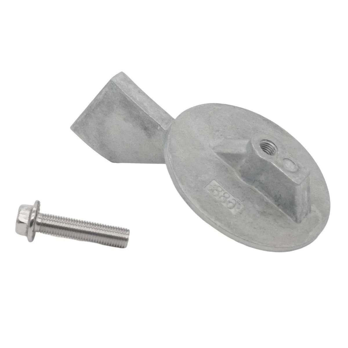 Zinc Trim Tab Anode for Yamaha 50-90 HP (688-45371-02, 18-6070)