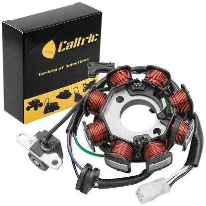 Stator Magneto 8 Coil 3 Wire w/ Pick Up for Kawasaki KLX140 (2008–2022) SC5578ST524DM