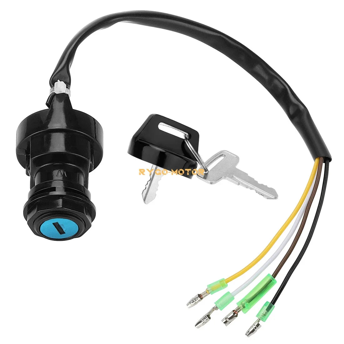 Ignition Switch & Key #27005-1112 for Kawasaki Bayou 185 (1985–1988)