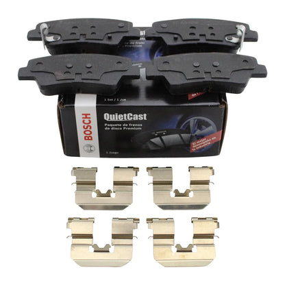 Bosch QuietCast Rear Ceramic Brake Pads for Elantra Sonata Amanti (2001–2019)