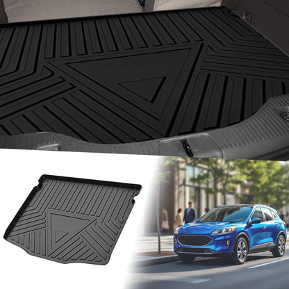 Flat Face Cargo Liner Rear Trunk Mat for Ford Escape (2020–2024) TPE