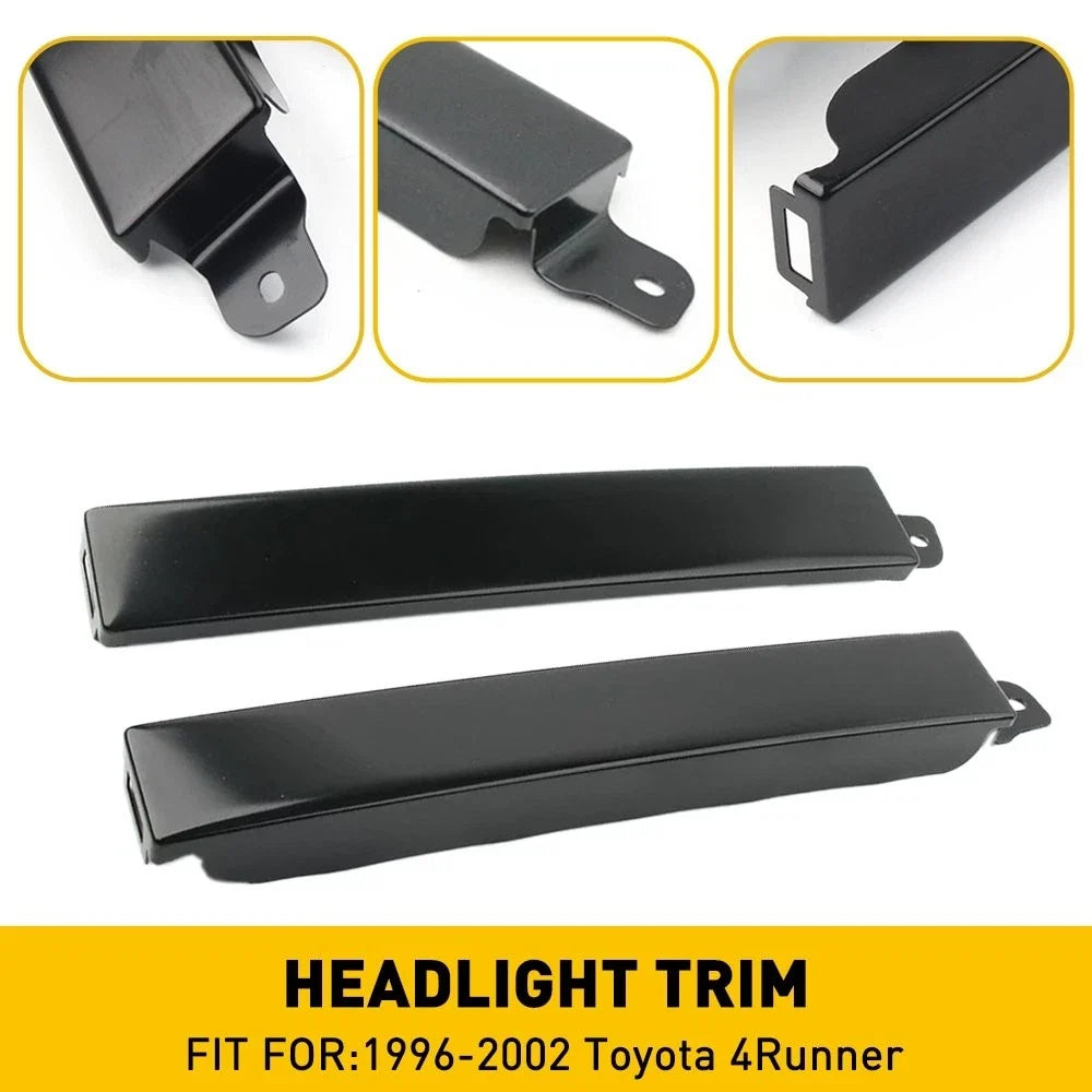 Front Bumper Grille Headlight Filler Trim for Toyota 4Runner (1996–2002)