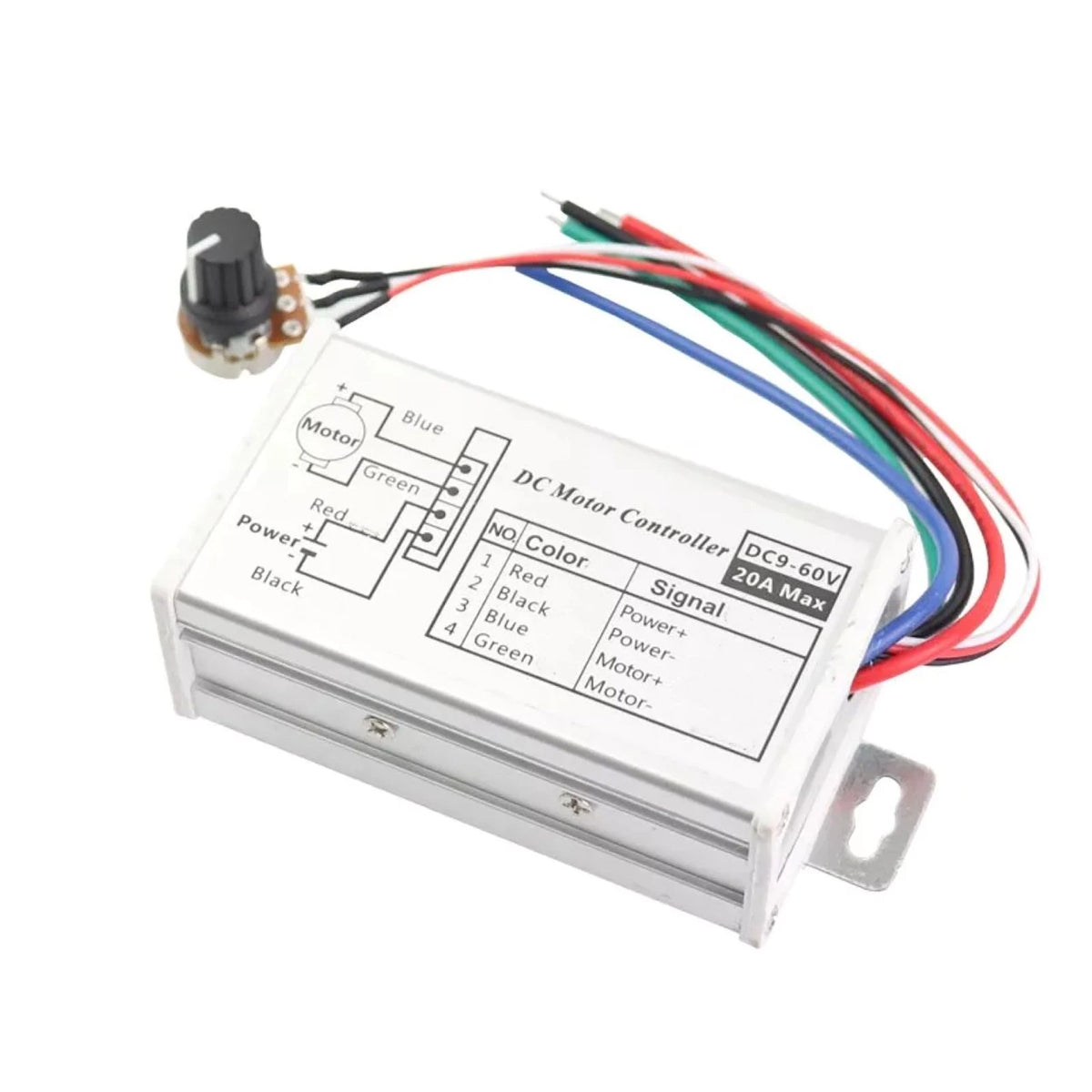 DC Motor Speed Controller Switch for Various Applications (105mm Hole)