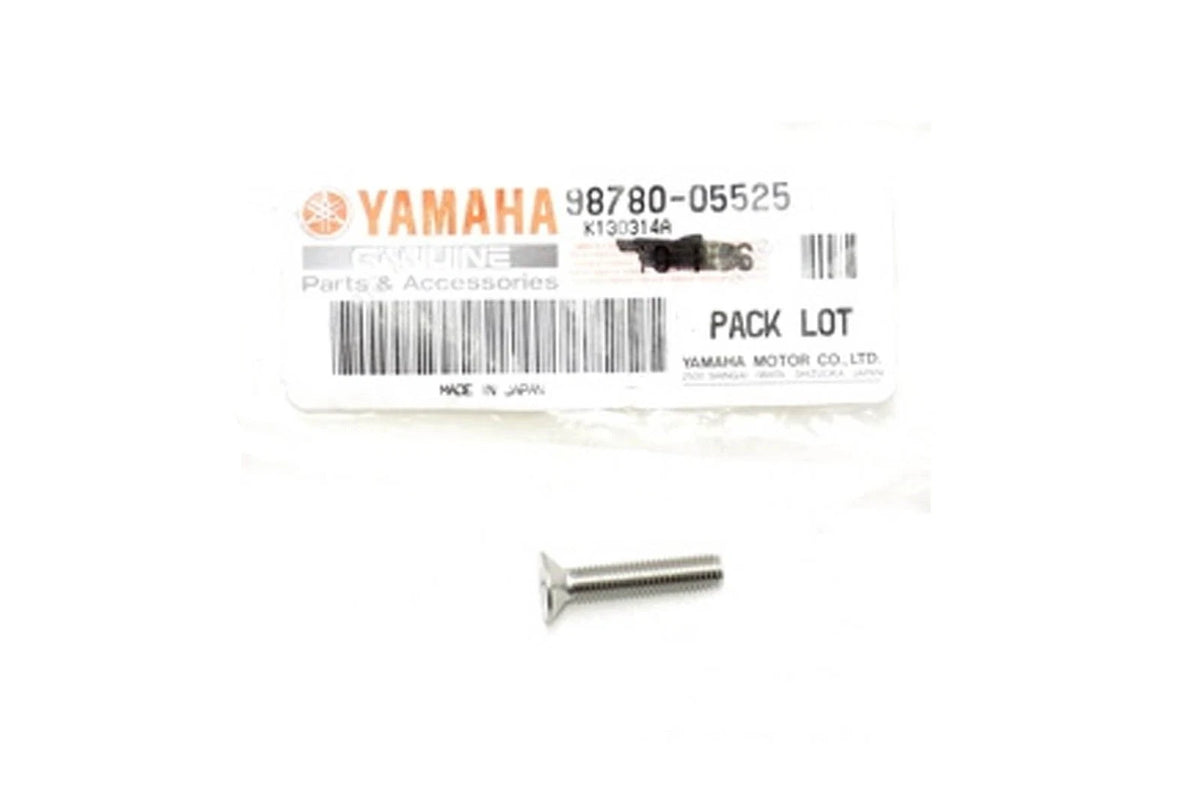Screw, Flat Head for Yamaha (98780-05525-00)