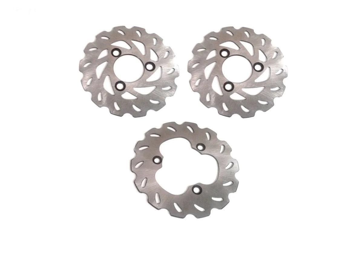 Set of 2 Precision Full Brake Rotors for Suzuki QuadRacer 450 (2006–2009)