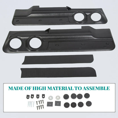 Lower Door Panel 2-Speaker for Monte Carlo Malibu El Camino Cutlass Regal (1978–1988)