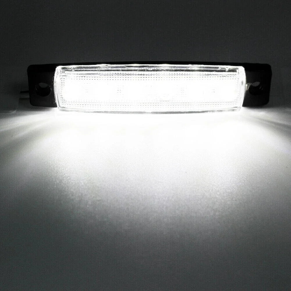 10X White LED Rock Light Pods for 12V Off Road Truck Car ATV SUV