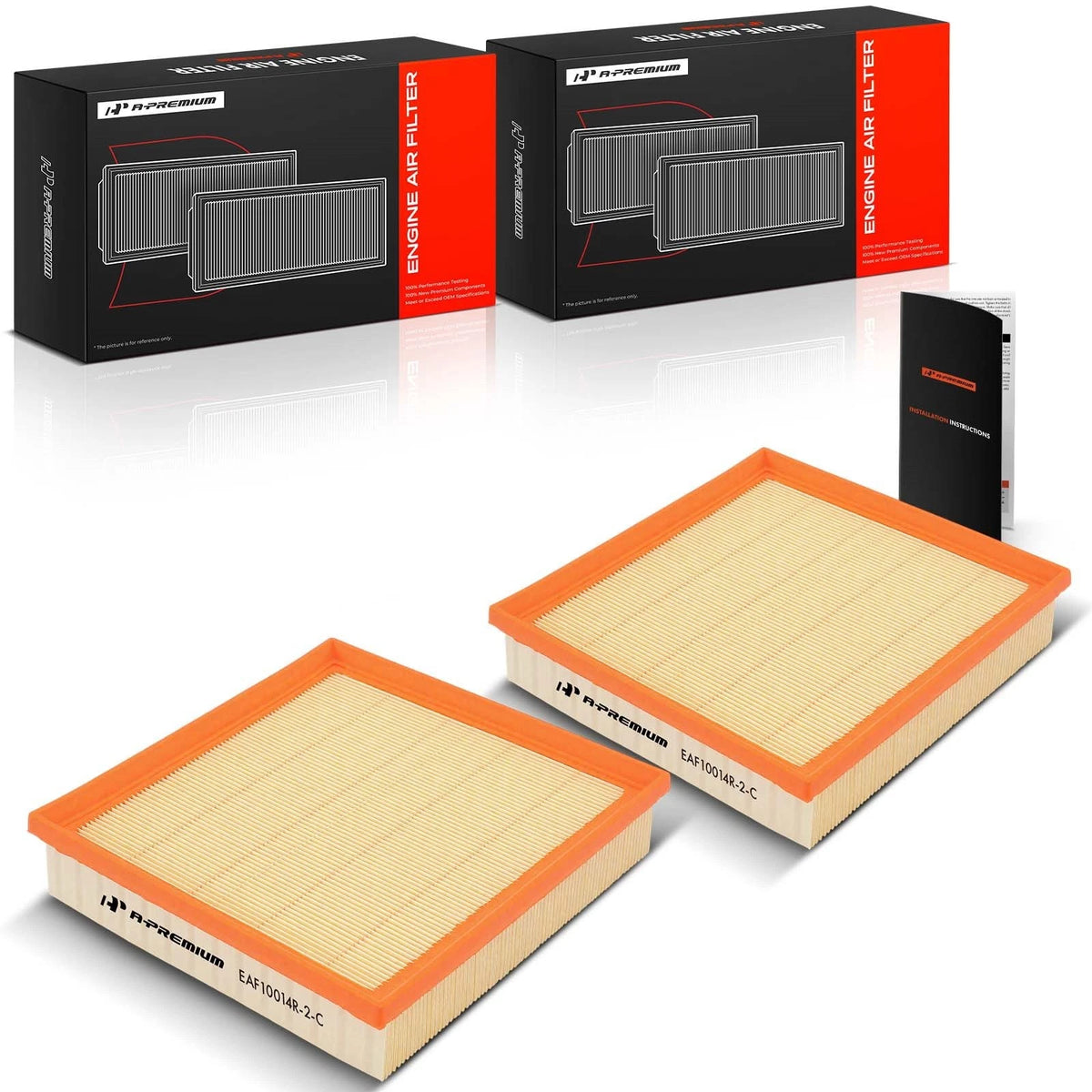 2X Engine Air Filter for Chevy Impala (2006–2011) | 10350737, CA10014