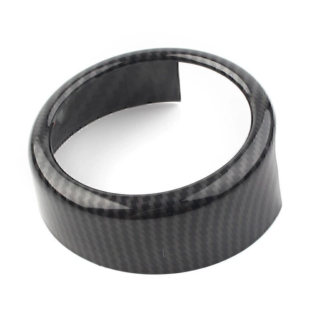 Carbon Fiber Front Grille Emblem Ring for Alfa Romeo Giulia (2017–2020)