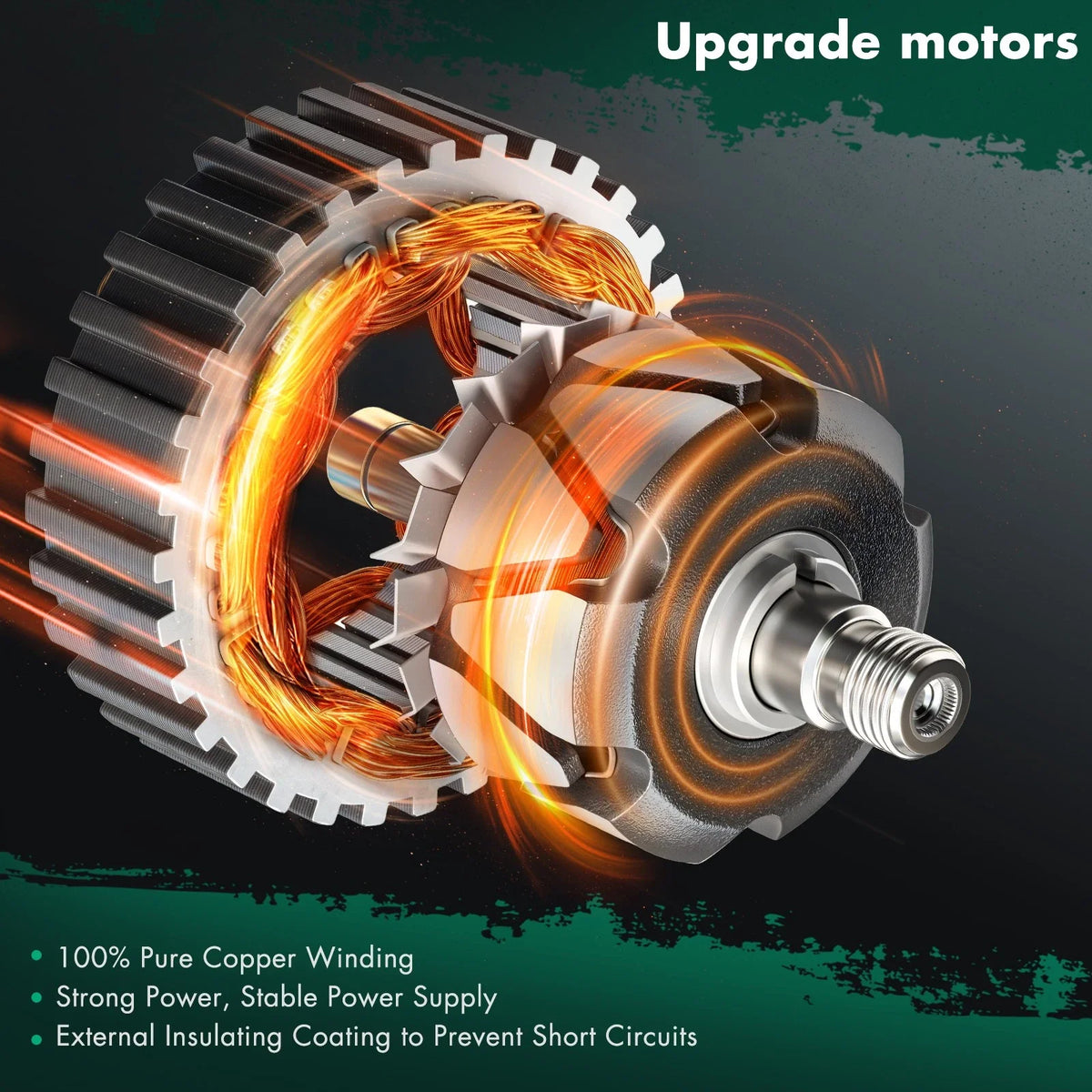 Alternator for Nissan Frontier Pathfinder Xterra 4.0L (2005–2007)