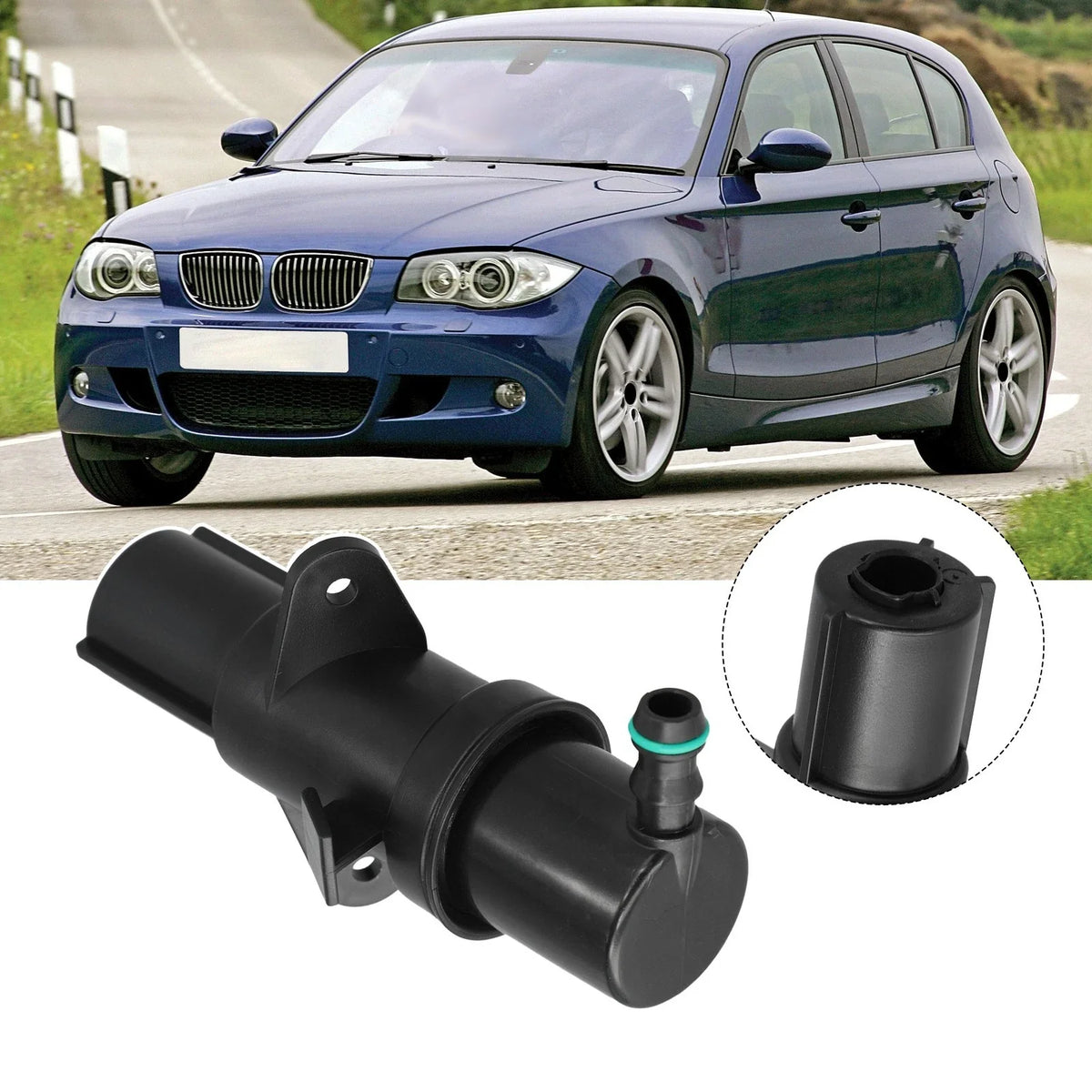 Headlight Washer Nozzle for BMW E81 E83 E87 (Replacement Part)