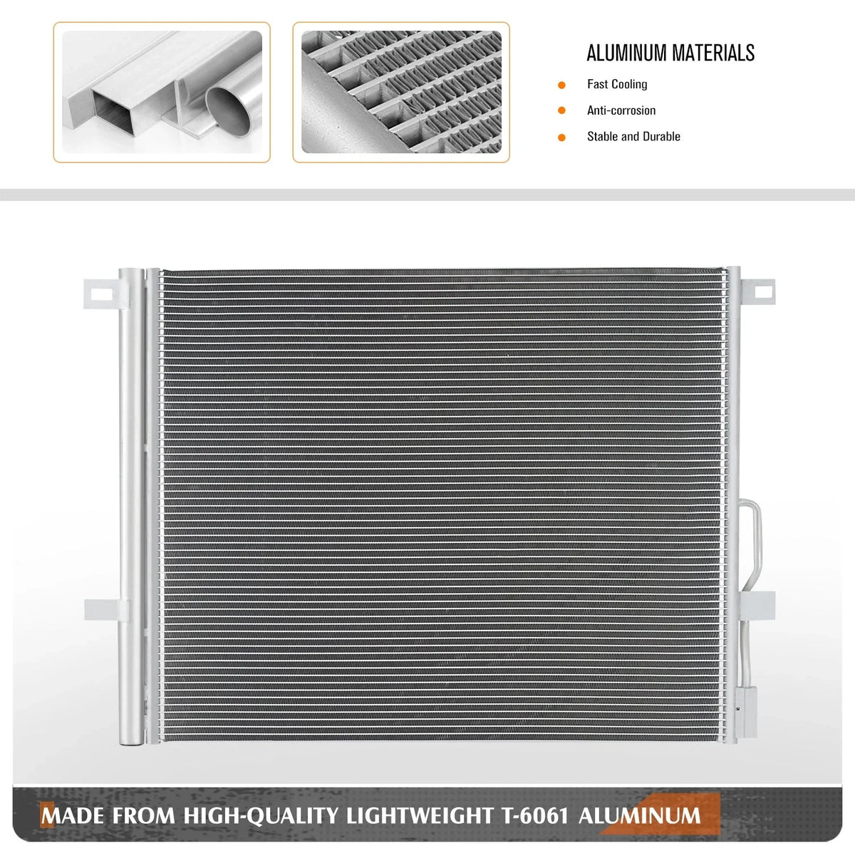 A/C Condenser for Buick Enclave Chevy Traverse (2018–2023) Aluminum Core