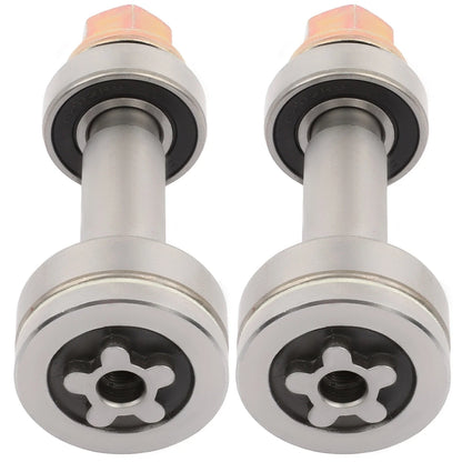 2 Spindle Shaft for AYP Craftsman Husqvarna (137553, 532137553)