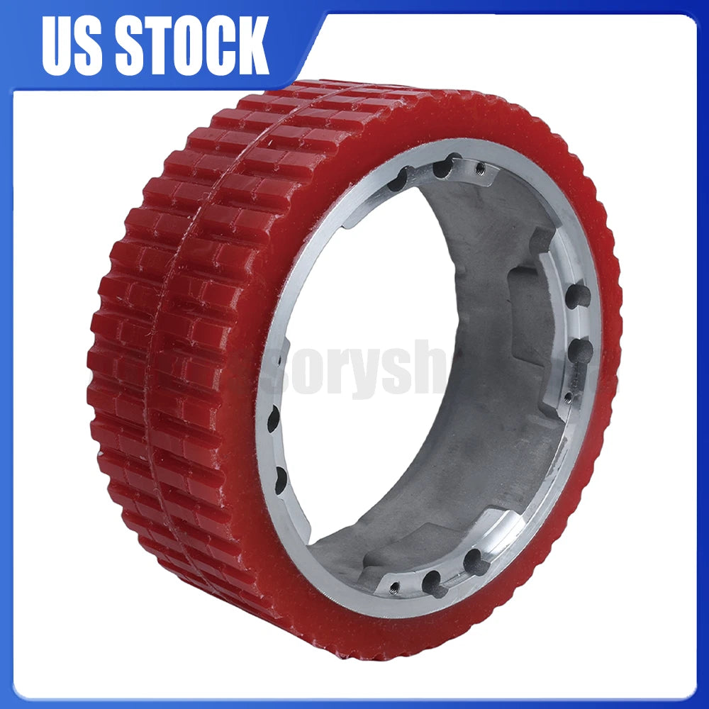Front Wheel 25090 for Tennant B10 EZ 6100 7080 7100 T7 Rider Sweeper (391259, 391463)