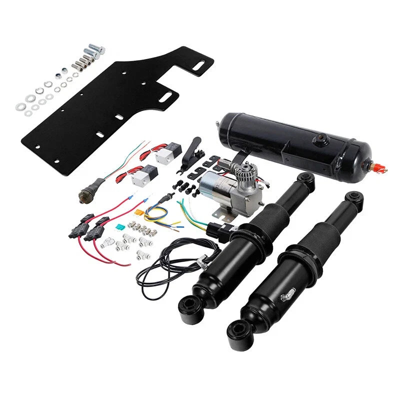 Rear Air Ride Suspension Air Tank for Harley Touring Street Glide (1994–2024)