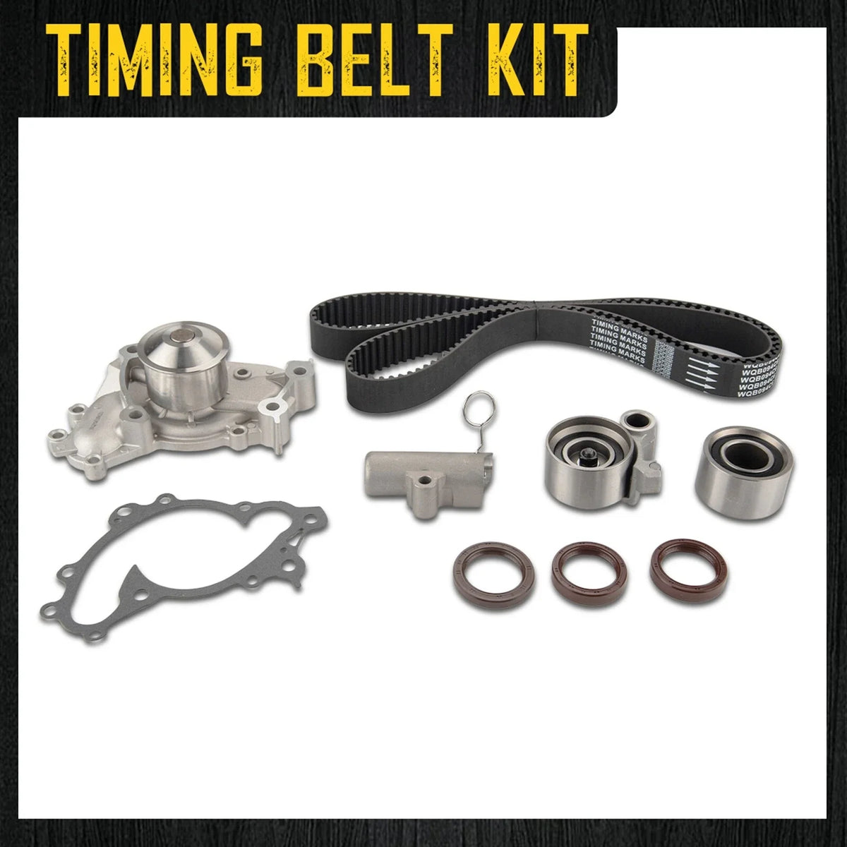 Timing Belt Kit with Water Pump for 2004–2006 Toyota Sienna 3.3L