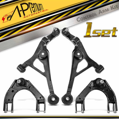 Set of 4 Front Side Control Arm Ball Joint Assy for Chrysler Cirrus (1995–2000) RK620241, 04782974AB, K7425