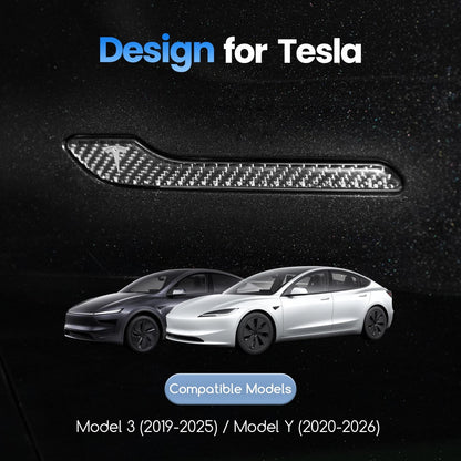 Set of 4 Door Handle Covers for Tesla Model Y/Model 3 (2019–2023)
