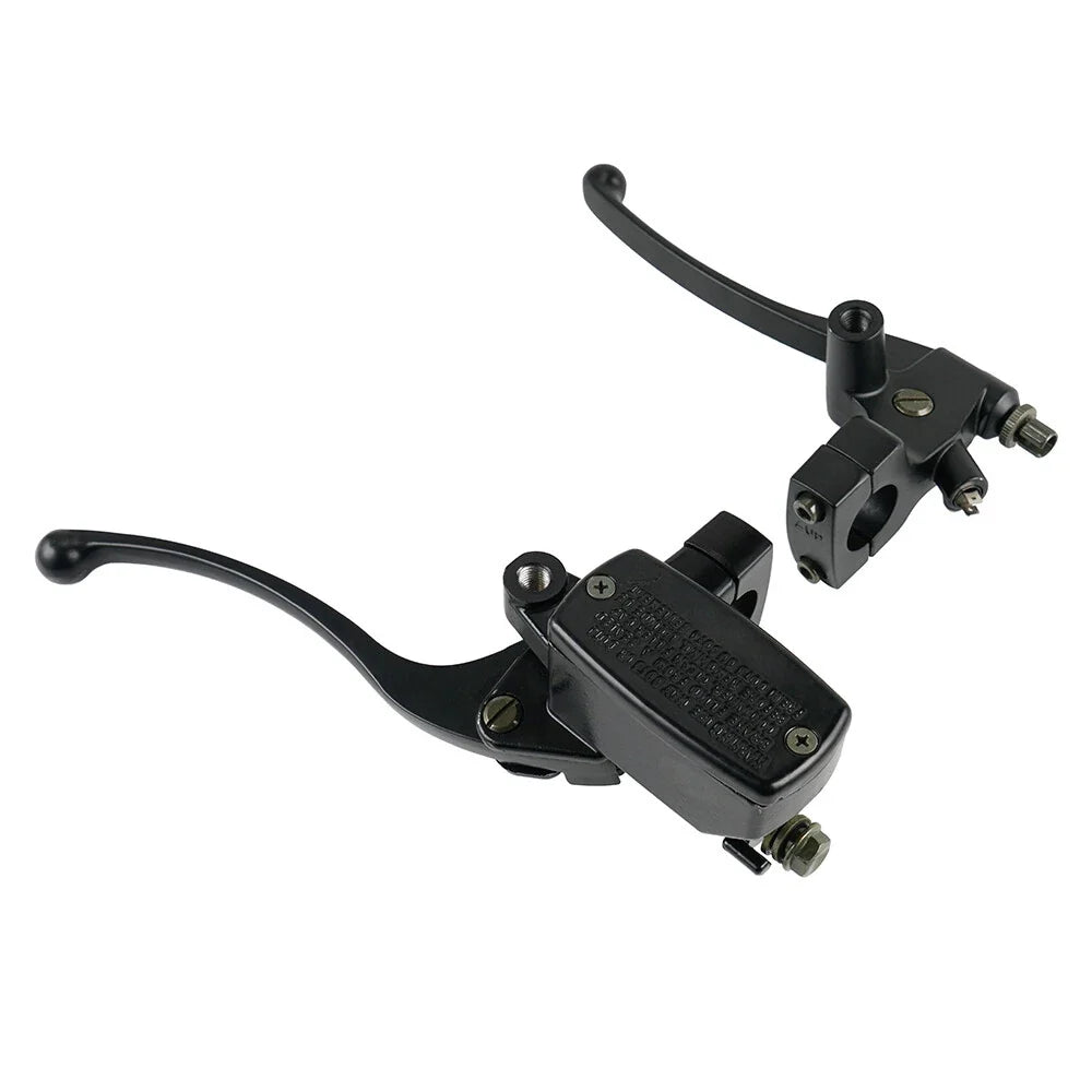 Hydraulic Brake Master Cylinder Clutch Levers for Harley (1" Fat Handlebar)