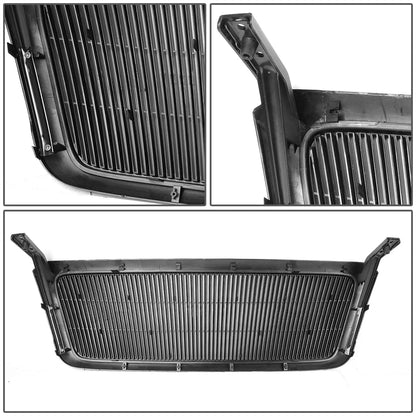 Front Bumper Grille Guard for Ford F-150 (2004–2008) Black Vertical