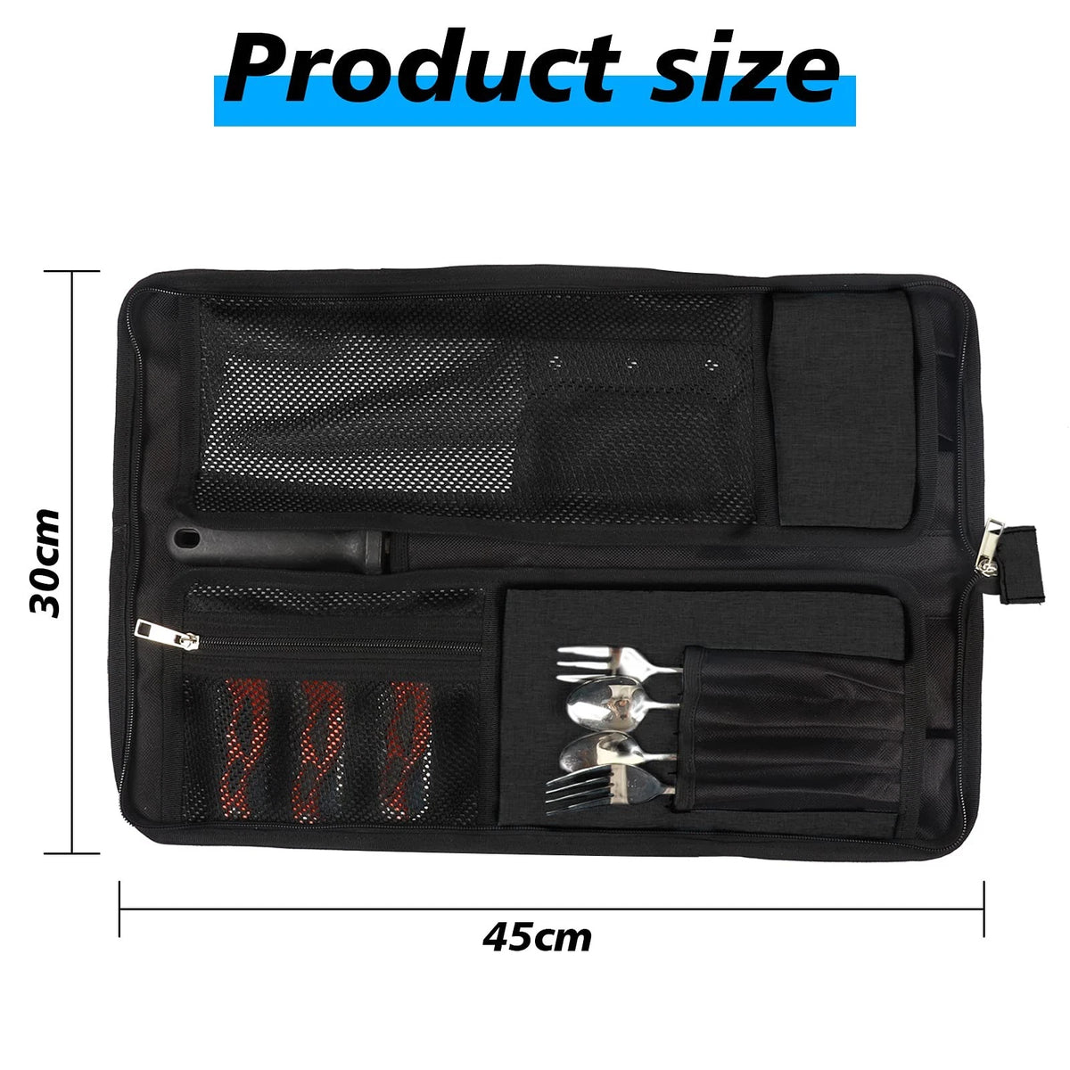 Chef's Knife Roll 18" for Chef's Tools (No Part Numbers)